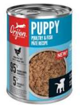 [10091178] ORIJEN PUPPY POULTRY &amp; FISH PATE 363g (12.8OZ)