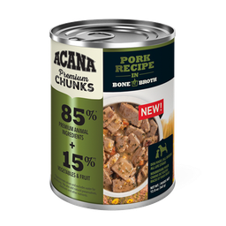 [10091192] ACANA DOG CHUNKS PORK RECIPE IN BONE BROTH 12.8OZ