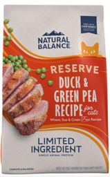 [10091284] NATURAL BALANCE CAT LID GF DUCK &amp; GREEN PEA 4LB