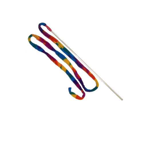 [10091446] CAT DANCER CAT CHARMER TOY RAINBOW WAND