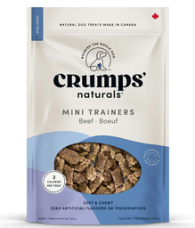 [10091554] CRUMPS MINI TRAINERS BEEF SEMI MOIST 132G