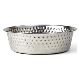 [10091676] PETRAGEOUS CRETE HAMMERED STAINLESS BOWL 7.68&quot; 1.24QT