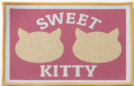 [10091732] DMB - PETRAGEOUS SWEET KITTY TAPESTRY PLACEMAT PINK
