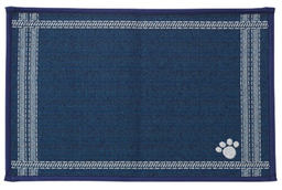 [10091734] PETRAGEOUS MATTRESS TICKING TAPESTRY MAT NAVY