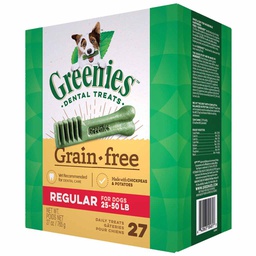 [10091748] DV - GREENIES GRAIN FREE TREAT PAK REG 27OZ