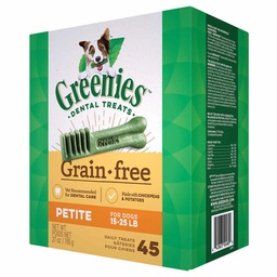 [10091750] DV - GREENIES GRAIN FREE TREAT PAK PETITE 27OZ