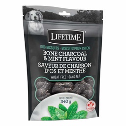 [10091814] DMB - LIFETIME DOG CHARCOAL MINT FLAVOUR BISCUITS 340G