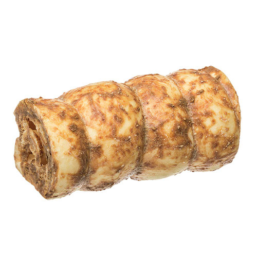 [10092232] REDBARN DOG BEEF CHEEK GLAZED ROLL SM/MED DOG