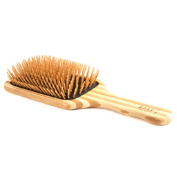 [10092340] DMB - BASS 18P GREEN BRUSH STYLE &amp; DETANGLE PET BRUSH LRG PADDLE