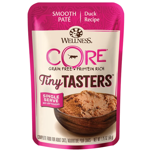 [10093194] WELLNESS CORE TINY TASTERS DUCK 50G (1.75OZ)