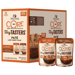 [146-611127] DMB - WELLNESS CORE TINY TASTERS CHICKEN &amp; TURKEY VARIETY PACK
