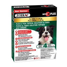 [10093502] ZODIAC DOG INFESTOP PLUS 11KG - 25KG