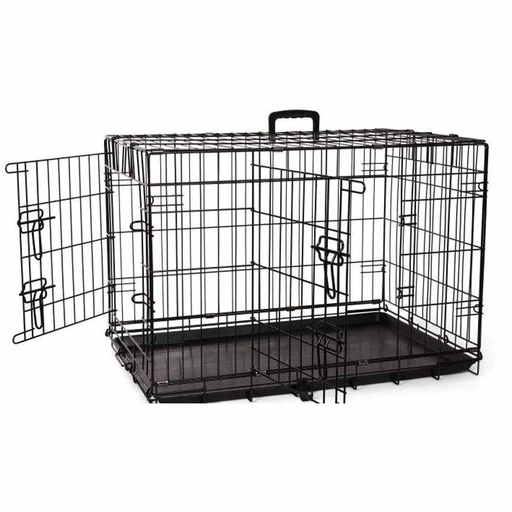 [10093582] BUD'Z DELUXE CRATE FOLDABLE DOUBLE DOOR 30IN