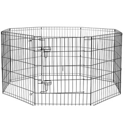 [10093590] BUD'Z EXERCISE PEN WITH DOOR 24 X 24IN