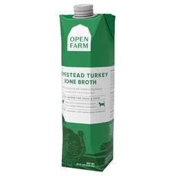 [10093774] OPEN FARM HOMESTEAD TURKEY BONE BROTH FOR DOGS 32OZ