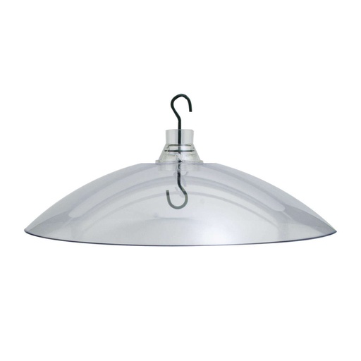 [10093960] NATURE'S WAY SQUIREL BAFFLE DUAL MOUNT TRANSPARENT 16"