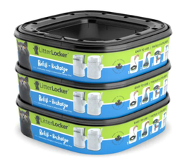 [10094264] DR - LITTERLOCKER DESIGN PLUS LITTER DISPOSAL SYSTEM REFILL 3PK