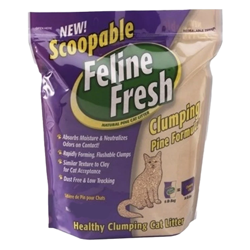 [10094714] FELINE FRESH CLUMPING PINE CAT LITTER 17LB