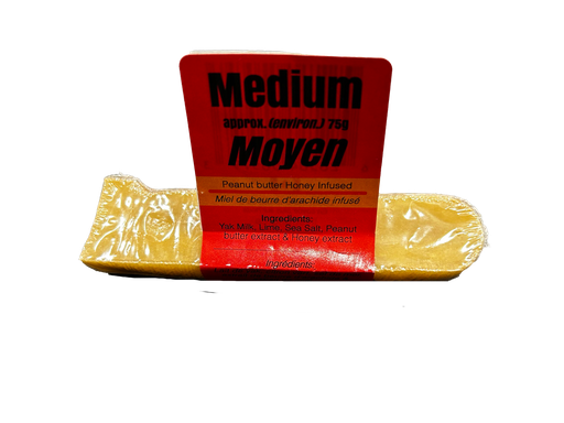 [10094740] LIVSTRONG HIMALAYAN YAK CHEESE W/ PEANUT BUTTER & HONEY DOG TREAT MEDIUM