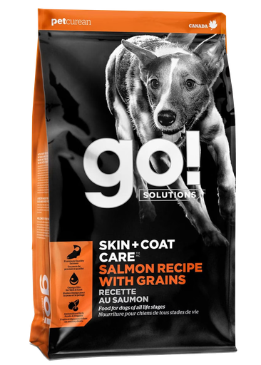 [10095114] GO DOG SKIN & COAT SALMON 22LB