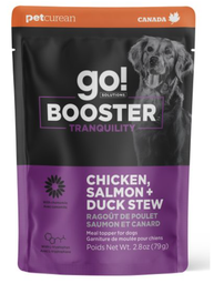 [10095212] GO DOG BOOSTER TRANQUILITY CHICKEN, SALMON &amp; DUCK STEW