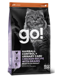 [10095218] SO - GO CAT HAIRBALL CONTROL &amp; UNINARY CARE CHICKEN 3LB