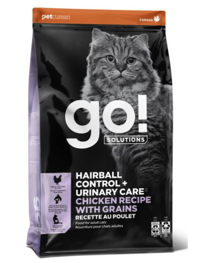 [10095218] GO CAT HAIRBALL CONTROL & UNINARY CARE CHICKEN 3LB