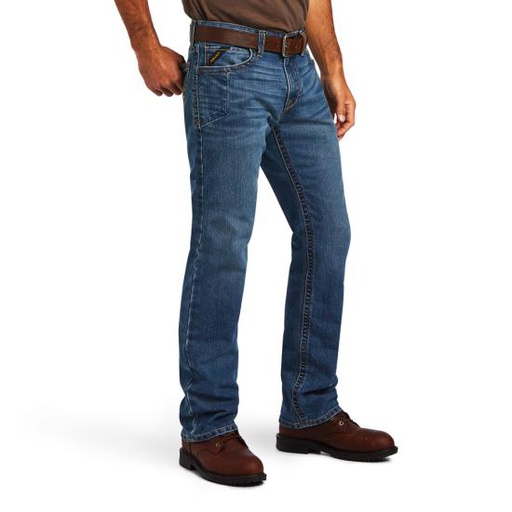 [10097578] ARIAT MENS M7 REBAR STRAIGHT LEG JEAN DURASTRETCH EDGE RICO 38 34