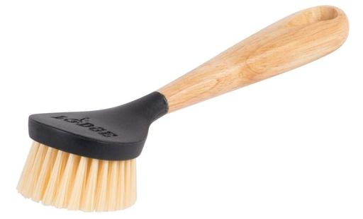 [10101602] LODGE WOODEN SCRUB BRUSH 10" BROWN/BLACK