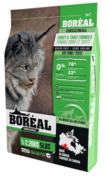 [10101618] BOREAL CAT ORIGINAL GRAIN FREE TURKEY &amp; TROUT 2.26KG