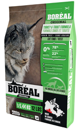 [10101620] BOREAL CAT ORIGINAL GRAIN FREE TURKEY &amp; TROUT 5.44KG