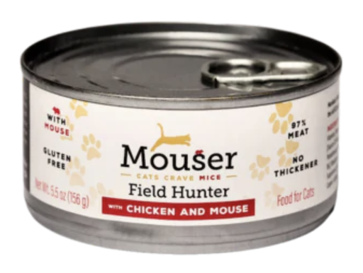 [10101622] MOUSER CAT WET FIELD HUNTER CHICKEN & MOUSE 5.5OZ (156G)
