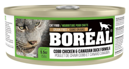 [10101662] BOREAL CAT COBB CHICKEN AND CANADIAN DUCK 5.5OZ (156G)