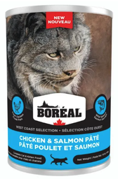 [10101704] DV - BOREAL CAT WEST COAST CHICKEN AND SALMON 14OZ (400G)