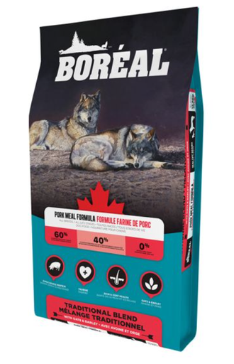[10101748] DR - BOREAL DOG TRADITIONAL BLEND PORK 30LBS (13.6KG)