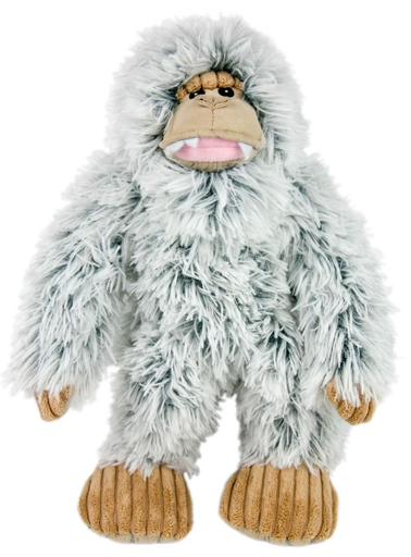 [10101812] TALL TAILS PLUSH YETI W/ SQUEAKER & INTERIOR ROPE BODY TOY 14"