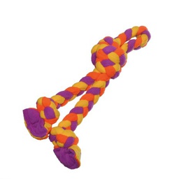 [10101862] DMB - TALL TAILS GOAT BRAIDED FLEECE TUG TOY 20.5&quot;