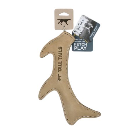 [10101874] TALL TAILS NATURAL TOP GRAIN LEATHER ANTLER 11"