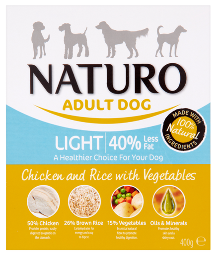[10101916] NATURO LIGHT CHICKEN W/ RICE & VEGETABLES 400G