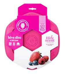 [10104748] HIVE DOG DISC TOY BERRY SCENTED