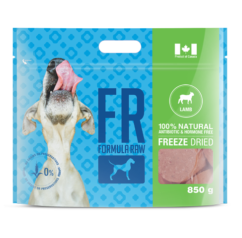 [10105480] FORMULA RAW DOG FREEZE DRIED LAMB 850G