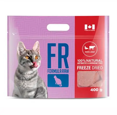[10105498] FORMULA RAW CAT FREEZE DRIED DUCK & BEEF 400G