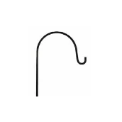 [10105626] PACIFIC RIM PATIO SHEPHERD HOOK 42" BLACK