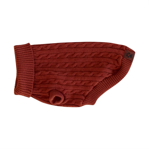 [10143822] SHEDROW BRENTWOOD PLUS SWEATER FIRE WHIRL RED (L)