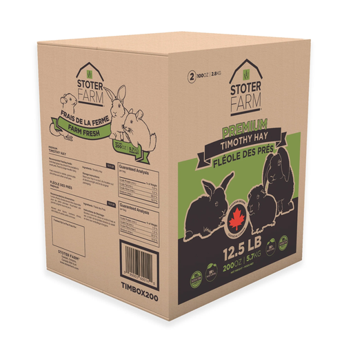 [10144190] STOTER PREMIUM TIMOTHY HAY 5.6KG (200OZ)