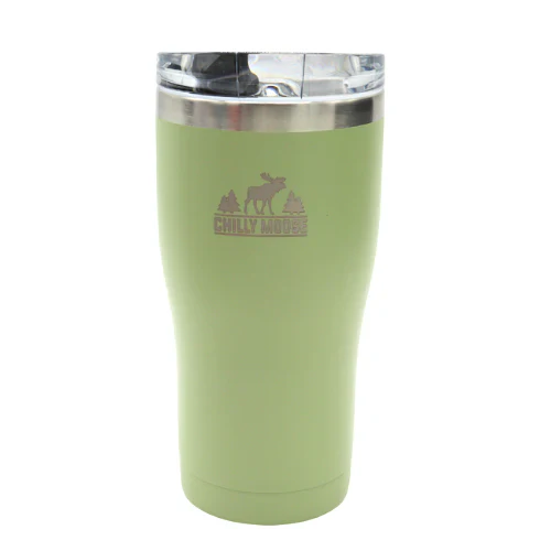 [10144602] CHILLY MOOSE ALGONQUIN TUMBLER 580ML SAGE