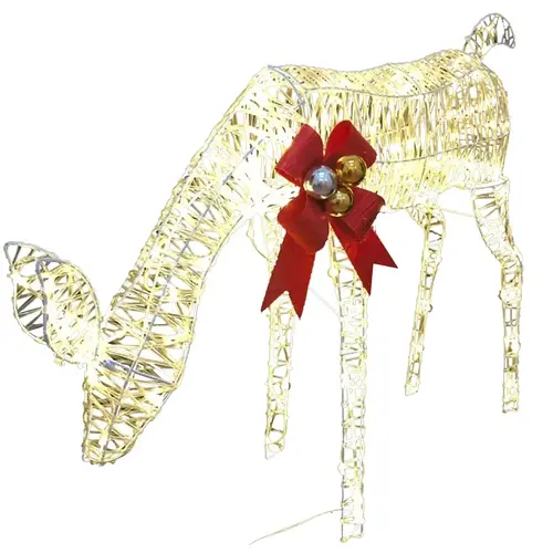 [10145038] HOLIDAY LIGHT UP 3D FEEDING DEER LED 36"