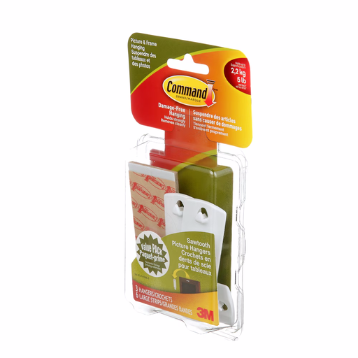 [10145106] COMMAND 17042 PICTURE HANGER PLASTIC WHITE