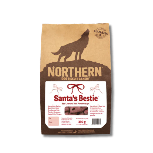 [10145252] NORTHERN BISCUIT DOG SANTAS BESTIE TREATS 390G XMAS 2025