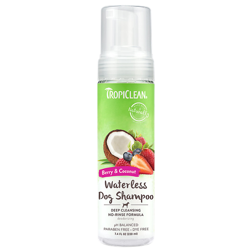 [10145300] TROPICLEAN DEEP CLEANING WATERLESS SHAMPOO 218ML (7.4OZ)